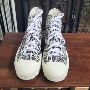 Converse Chuck Taylor All Star Lugged High Top 571752C Zebra Platform